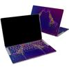 Cavka Vinyl Decal Skin Compatible for MacBook Pro 16 M3 M2 M1 14 2023 Air 15 2022 Retina 2020 Air 13 Mac 12 Purple Cover Design Rainbow Glam Print Giraffe Cute Sticker Laptop Abstract Animal view 1
