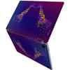 Cavka Vinyl Decal Skin Compatible for MacBook Pro 16 M3 M2 M1 14 2023 Air 15 2022 Retina 2020 Air 13 Mac 12 Purple Cover Design Rainbow Glam Print Giraffe Cute Sticker Laptop Abstract Animal view 2