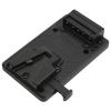 V Mount Battery Plate, 14.8V Power Supply Splitter Adapter with Quick Release Plate, V Mount Lock Battery Plate for Camera Power Supply view 1