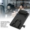 V Mount Battery Plate, 14.8V Power Supply Splitter Adapter with Quick Release Plate, V Mount Lock Battery Plate for Camera Power Supply view 3