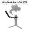 JEOZBM Adaptable Handle Grip, L Stabilizer Handgrip Extension Bracket for RS2 RSC2 with 1/4 3/8 Threaded Holes for Microphone, Fill Light, Monitor view 2