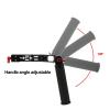 JEOZBM Adaptable Handle Grip, L Stabilizer Handgrip Extension Bracket for RS2 RSC2 with 1/4 3/8 Threaded Holes for Microphone, Fill Light, Monitor view 3