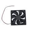 JZK DC 12V cooling fan 12cm, 12025 Low Noise dual-ball bearing hydraulic fan, 120mm brushless fan for ice machine, fan heater, cooler, PC case fan, 120x25mm view 4