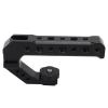 Top Handle, Camera Top Handle Grip, DSLR Cage Handle with 1/4" 3/8" Threads, Video Rigfor Mount Camera with Microphone/Light/Monitor view 1