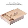4GB Custom USB Flash Drives with Photo Box,Personalized Wedding Day Wooden USB with Your Logo, Fast USB 3.0 Maple Wooden Pendriver with 4x6 Photo Wood Album Box,Laser Engrave Logo Memory Stick view 4