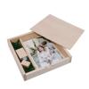 16GB Custom USB Flash Drives with Photo Box,Personalized Wedding Day Wooden USB with Your Logo, Fast USB 3.0 Maple Wooden Pendriver with 4x6 Photo Wood Album Box,Laser Engrave Logo Memory Stick view 1