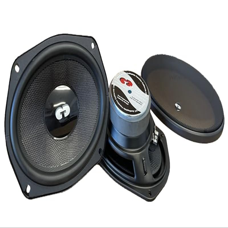 CDT Audio Slim Design 6X9 Black Carbon Fiber Bass/mid-bass woofers