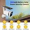 8CH 4MP Wireless Solar Power Security Camera System with 2TB Hard Drive, Outdoor WiFi Solar Energy Surveillance Camera Kit with 2-Way Audio, Motion Detection view 2