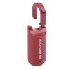 Portable Fingerprint Padlock, Keyless Fingerprint Lock, Security Mini Smart Lock, USB Rechargeable Digital Padlock, Suitable for Gym, Sports, Bike, School, Fence and Storage (Red) view 3