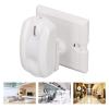 Wall Mount Infrared Alarm Detector Angle Adjustable Motion Detector Alarm with LED Indicator for Garage Courtyards Corridors view 2