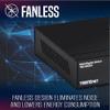TRENDnet 9-Port Unmanaged 2.5G Switch with 10G SFP+ Port, TEG-S5091, 8 x 2.5GBASE-T Ports, 60Gbps, Wall Mountable, Ethernet Splitter, NDAA & TAA Compliant, Lifetime Protection, Black view 4