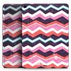 DesignSkinz - Compatible with iPad 1st Gen - Skin Decal Protective Scratch Resistant Vinyl Wrap - Jagged Colorful Chevron view 2