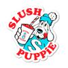 3.25" Slush Puppy Icee Slushy Drink Classic Vintage Retro Nostalgic Animated Cartoon Laminated Sticker Decal gift perfect for laptop, kindle, pc, tumbler, tablet and more view 1