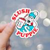 3.25" Slush Puppy Icee Slushy Drink Classic Vintage Retro Nostalgic Animated Cartoon Laminated Sticker Decal gift perfect for laptop, kindle, pc, tumbler, tablet and more view 2