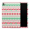 DesignSkinz - Compatible with iPad mini 6th Gen - Skin Decal Protective Scratch Resistant Vinyl Wrap - Knitted Ugly Christmas Sweater V2 view 1