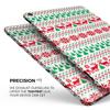 DesignSkinz - Compatible with iPad mini 6th Gen - Skin Decal Protective Scratch Resistant Vinyl Wrap - Knitted Ugly Christmas Sweater V2 view 3