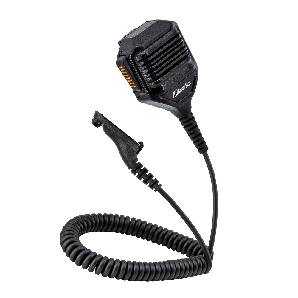 Arrowmax APM450-M9 Weatherproof Heavy Duty IP67 Speaker Shoulder Mic Compatible with Motorola APX6000 APX7000 APX8000 XPR6350 XPR6550 XPR7550 XPR7350e XPR7550e XPR7580