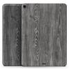 DesignSkinz - Compatible with iPad Pro 12.9" 1st Gen - Skin Decal Protective Scratch Resistant Vinyl Wrap - Smooth Gray Wood V2 view 2