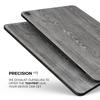 DesignSkinz - Compatible with iPad Pro 12.9" 1st Gen - Skin Decal Protective Scratch Resistant Vinyl Wrap - Smooth Gray Wood V2 view 3