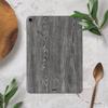 DesignSkinz - Compatible with iPad Pro 12.9" 1st Gen - Skin Decal Protective Scratch Resistant Vinyl Wrap - Smooth Gray Wood V2 view 4