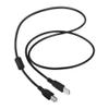 J-ZMQER USB 2.0 Cable PC Laptop Data Sync/Transfer Cord Compatible with Epson Perfection V500 V600 V700 V30 V300 V750 V550 V750-M V37 V370 Color Photo Image Document Scanner view 2