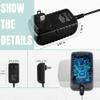 SLLEA 3A AC Wall Charger Power Cord Replacement for Nextbook Flexx Ares 11 10 9 Flex NXW9QC132B view 4