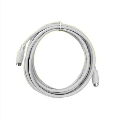 Suitable for FX-20P-CAB0 Handheld Programmer and FX Series PLC Connection Cable Data Cable MD8 pin Male to Male Direct Connection MD Round Head Length 2 Meters