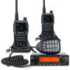 Retevis RA87 GMRS Mobile Radio with Integrated Control Mic (1 Pack) with RB17P Handheld Two Way Radio (2 Pack), Long Range GMRS Transceiver for Hunting view 1