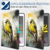 BFSEROBJ Case for 6.8 inch Kindle Paperwhite 11th Generation 2021 Release/Signature Edition 360 Rotating Degree Stand Lightweight Protective Smart Cover with Auto Wake/Sleep - Watercolor Bird view 4