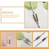 Beavorty 2pcs Stainless Steel Nail Art Pinching Clips Portable Manicure Fixing Tools for Nail Shaping for Professional Salons Home Use Essential Accessories view 2