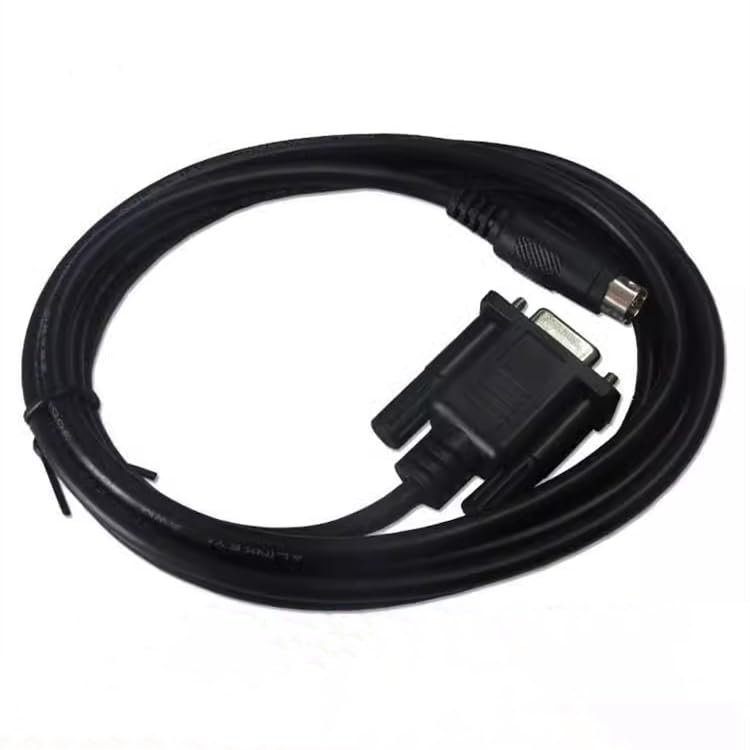 Cable for TPC-XC PLC TPC1062k TPC7062K Touch Screen Connection XC,FC Series Black : 5 Meters