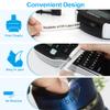 12mm D1 Label Tape Black/Clear Compatible with DYMO D1 Label Maker Refills 1/2Inch x 23Feet, Compatible with DYMO Labelmanger 160 280 210D 360D 420D 450D PnP view 4