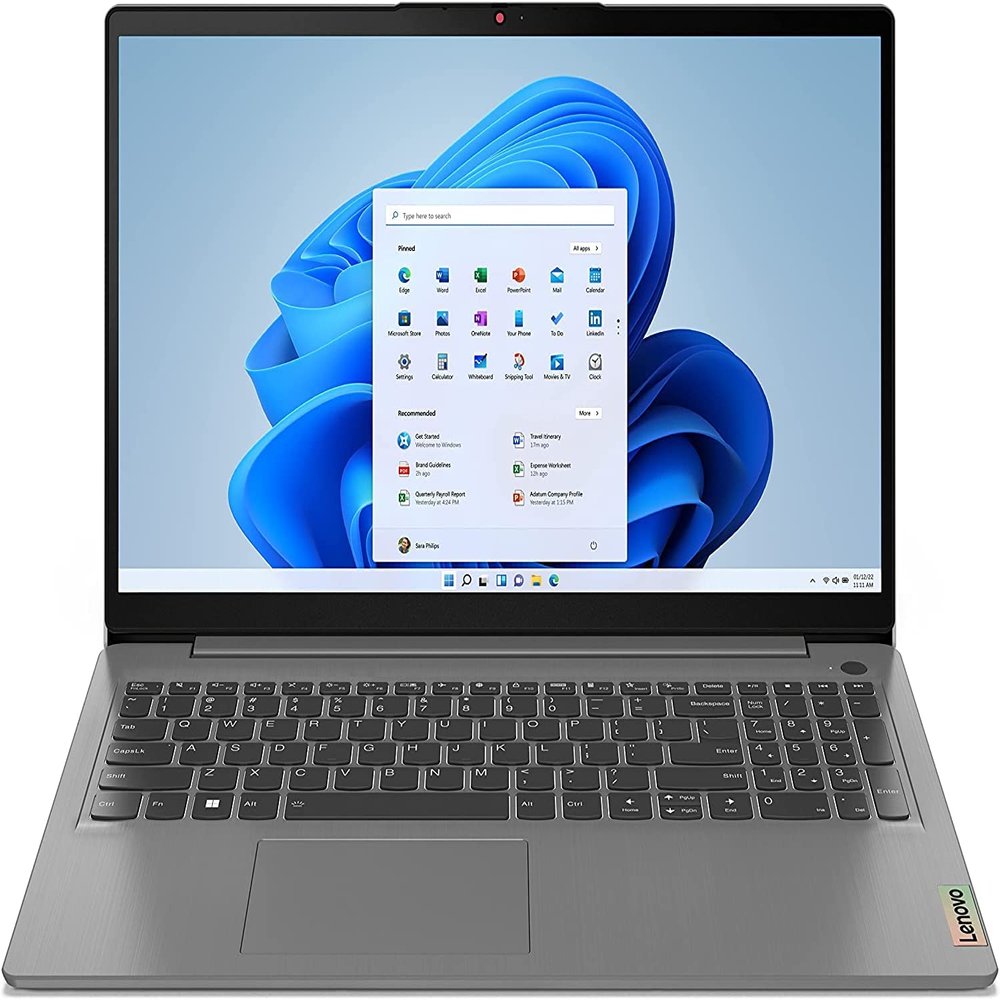 Lenovo IdeaPad 3 82RK Laptop 2023 15.6 FHD 1920 x 1080 Display Intel Core i5-1235U, 10-core, Intel Iris Xe Graphics, 24GB DDR4, 512GB SSD, Backlit Keyboard, Fingerprint, Wi-Fi 6, Windows 11 Pro