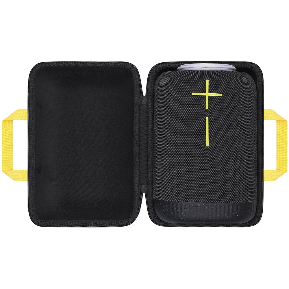 co2CREA Hard Case Compatible with Ultimate Ears UE EPICBOOM Portable Wireless Bluetooth Speaker, Black Case