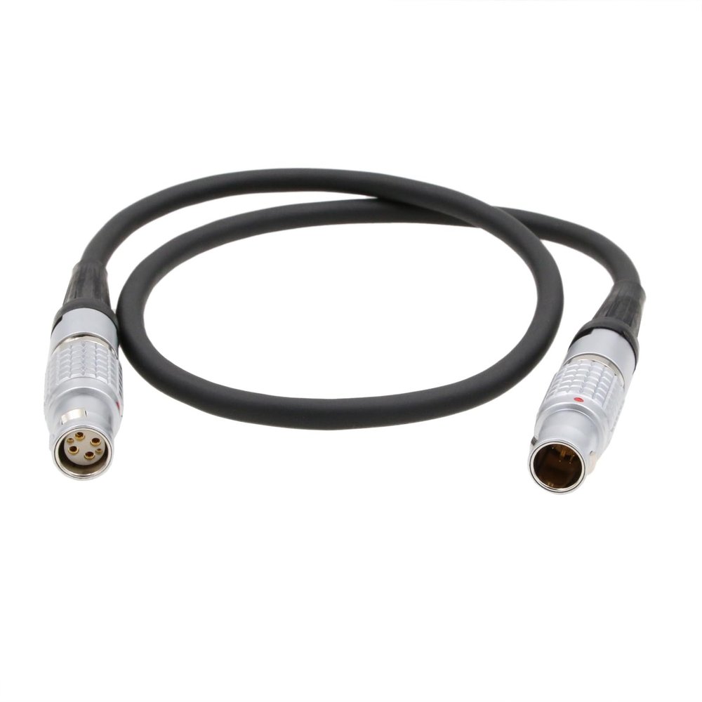 HangTon Control Power Cable for DJI Master Wheels to Ronin 2 Gimbal / DJI Transmitter 6 Pin Male to Female 14.4V 50cm