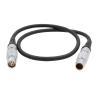 HangTon Control Power Cable for DJI Master Wheels to Ronin 2 Gimbal / DJI Transmitter 6 Pin Male to Female 14.4V 50cm view 1
