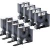 Compatible with DYMO Rhino Labels 18444 1805435, Permanent Vinyl 1/2 Inch, Use for Rhino 4200 5200 6000 3000 Industrial Label Maker, 4X Black + 4X White, Total 8 Pack, 1/2 Inch x18 ft view 1