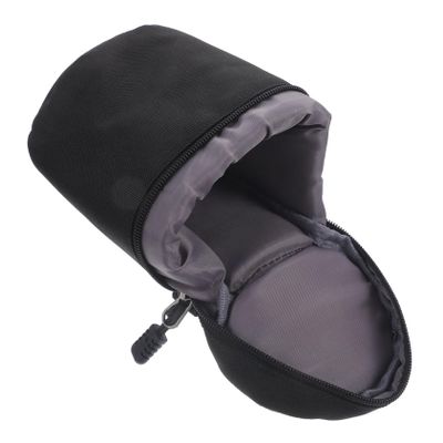 Camera Lens Storage Bag Padded Case Dividers Lens Holder for Professional Photographers Random Style