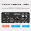 ADAU1701 2.1 4.0 DSP Digital Signal Processing Preamp Crossover 2-in 4-Out Tone Board with Treble Bass Volume Adjustment Support Sigmastudio view 3