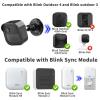Blink Outdoor 4th Gen Camera Mount, 1 Pack Weatherproof Protective Cover and 360 Degrees Adjustable Mounting with Sync Module Mount for Blink Module view 2