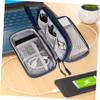 Zerodeko 3pcs Digital Accessories Storage Bag Compact Cord Organizer Pouch for Travel Electronic Accessories Case for Cables and Chargers Multi-Functional Portable Storage view 3