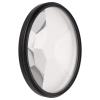77mm Kaleidoscope Glass Prism, Six Sided Special Effects Camera Filter Prism Rotatable Filter Split Image Repeating Image Camera Lens Photography Accessories