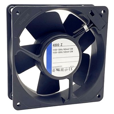 115V 4800Z 160/140mA 13/12W 12038 Cooling Fan 120X120X38MM 2-PIN