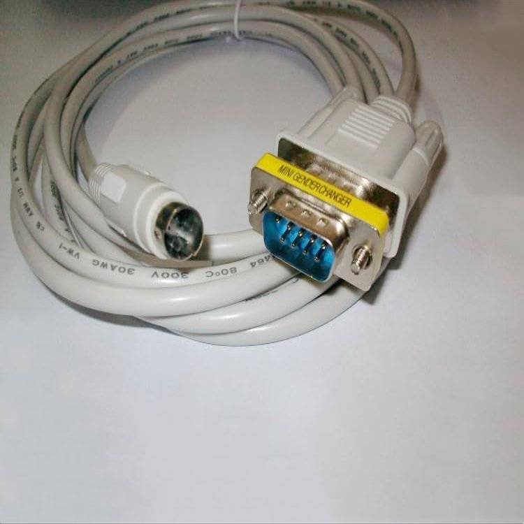 Compatible PWS5600-FP0 Communication Cable PWS5610 PWS5600 Touch Panel Connection FP0 FP2 FP-M FPX Series Light Gray : 3m