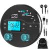 Sunoony Portable CD Player with Bluetooth, Discman CD Player for Car with FM Transmitter, Rechargeable CD Player Portable with Anti-Skip Protection, Headphones, AUX/USB Supported, LCD (Black) view 1