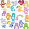 Care Bears Classic 100ct Vinyl Large Deluxe Stickers Variety Pack - Laptop, Water Bottle, Scrapbooking, Tablet, Skateboard, Indoor/Outdoor view 3