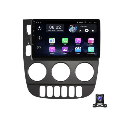 Double Din Car Stereo 9 Inch Car Audio Bluetooth Car Radio in-Dash Navigation Player for Benz M-Class ML 350 W163 1997~2005 Sat GPS Nav with 720P Backup Camera/Carplay/4G/Wifi/SWC/USB,Y1 1g+16g