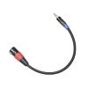 DAGIJIRD 3.5mm TRS Stereo Male to XLR Male Interconnect Audio Microphone Cable for Mobile Phone Speakers view 1