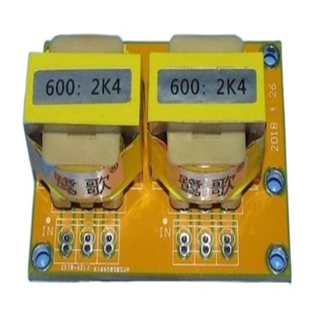600: 2K4 Transformer Balanced and Unbalanced Conversion with Shielding Cover PT-16 (Color : Blue)