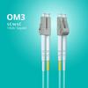 0.2m OM3 LC to LC Fiber Patch Cable, 10GB Multimode Fiber Jumper, Duplex LC-LC UPC MMF 50/125um, LSZH, for SFP Transceiver, Router, Networks, 0.2 Meter(0.65ft) view 2